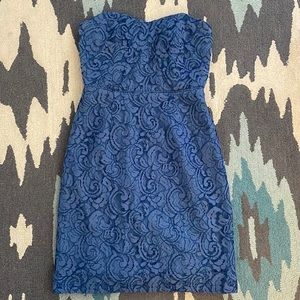 J.Crew // Size 2, stunning, strapless, lace dress